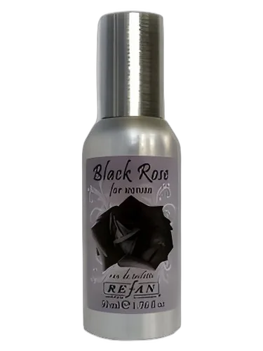 Refan Black Rose