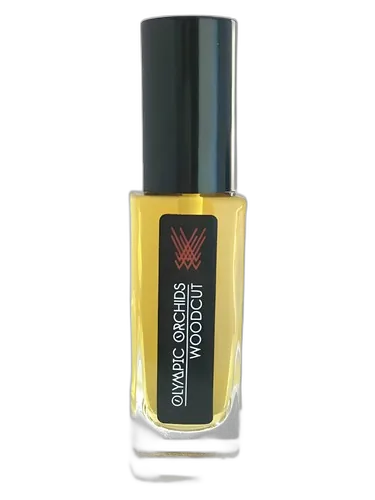 Olympic Orchids Artisan Perfumes Woodcut