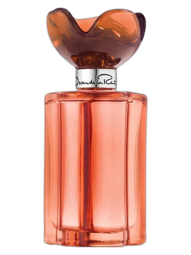 Oscar de la Renta Orange Flower