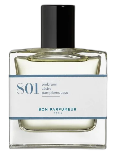 Bon Parfumeur 801 sea spray, cedar, grapefruit