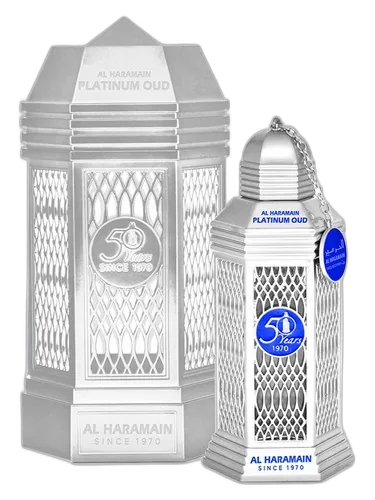 Al Haramain Perfumes 50 Years Platinum Oud