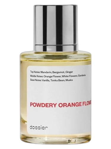 Dossier Powdery Orange Flower